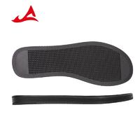 High Elasticity Black Rubber Sole for Men Beach Shoes & Flip Flops XH3021